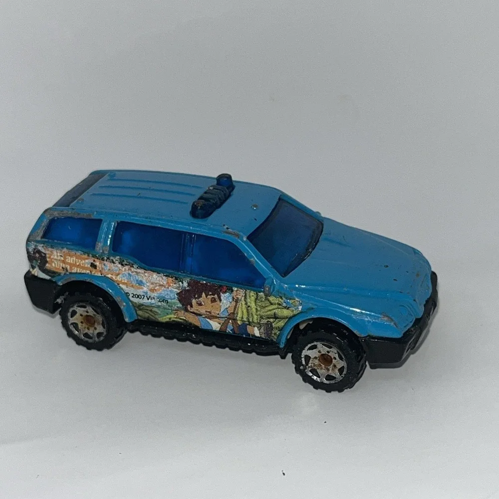 Matchbox 2002 Blue Sports SUV Go Diego Go! Made in Thailand